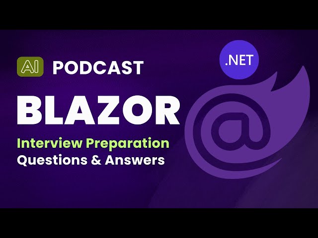 Crack .NET Blazor Interview #dotnet #maui