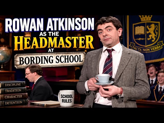Rowan Atkinson as the Headmaster 😂 | Boarding School Comedy