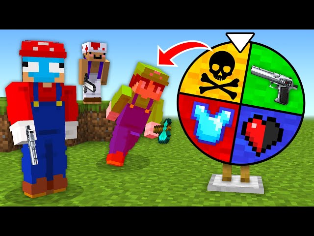 Every Kill, You Spin the Wheel in Minecraft...