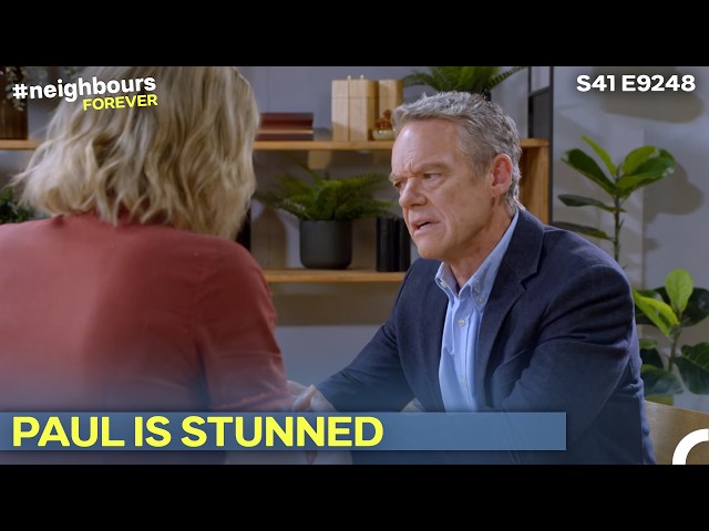 Paul Is Left Reeling by a Devastating Bombshell | Neighbours | S41 E9248
