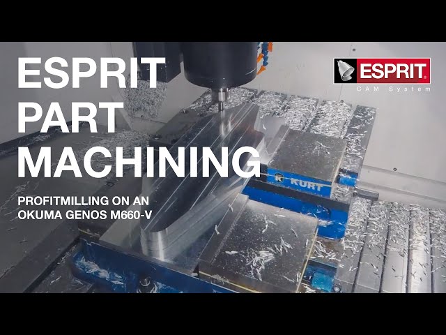 ESPRIT ProfitMilling on an Okuma GENOS M660-V