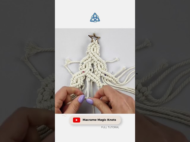 Macrame Christmas Tree DIY