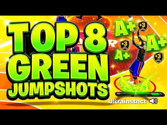 UNSTOPPABLE TOP 8 BIGGEST GREEN WINDOW JUMPSHOTS NBA 2K27 BOTH GEN BEST JUMPSHOT NBA2K27