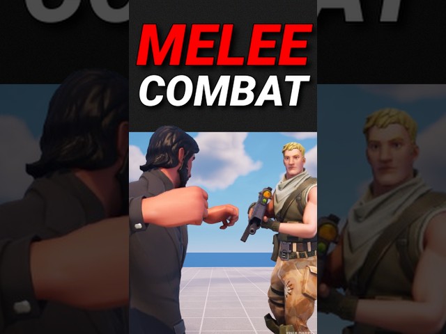 Melee Combat in Fortnite Creative/UEFN!