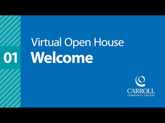 Virtual Open House 1 | Welcome