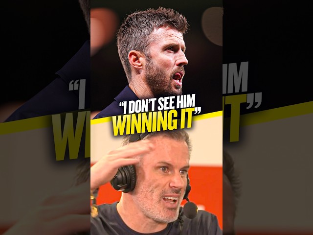 Jamie Carragher isn't having Michael Carrick as a title winning manager! 😳#football #premierleague