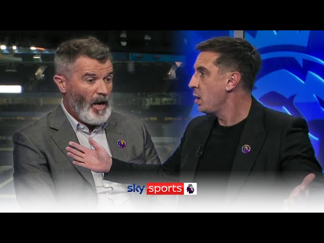 "Let me finish!" 😡 | Keane & Neville CLASH over Cristiano Ronaldo