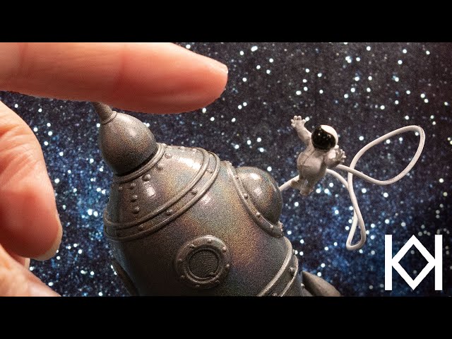 Lost in Space Diorama - with light up stars