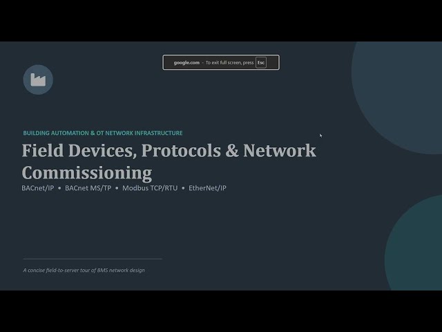 Sort Of Understanding BMS Network Infrastructure PT1