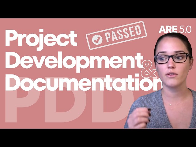 PASS PDD in 2026 UPDATE | ARE 5.0 Project Development & Documentation Exam