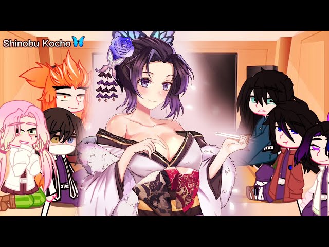 Top 4 --- Hashiras react to Shinobu Kochou --- Version GenZ --- Demon Slayer --- [React to Shinobu]