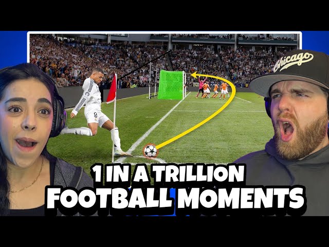 1 in a Trillion Football Moments | WAY BETTER THAN WE EXPECTED! | Reaction