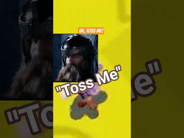 "Toss Me" #gaming #gimli #eggyplays