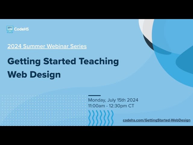Getting Started Teaching Web Design