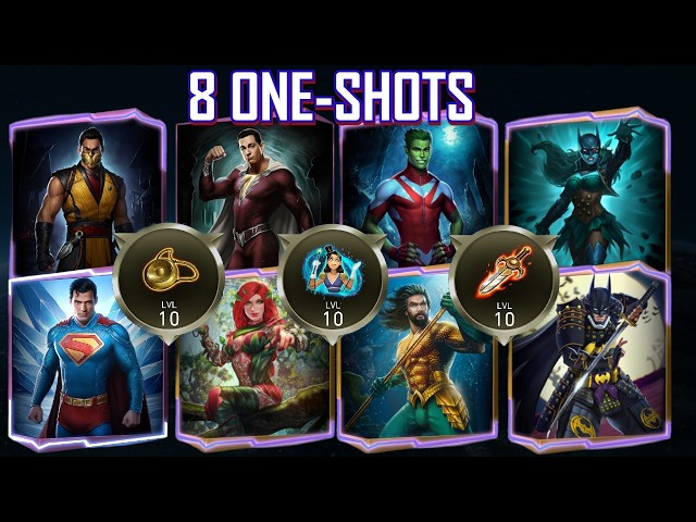 These Should Be Your FIRST One-Shot Teams (Hobo Edition) | Injustice 2 Mobile