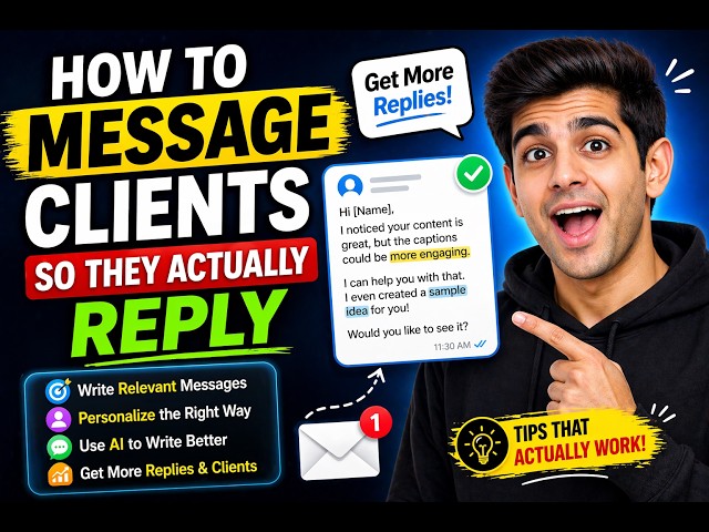 How to message clients so they actually reply