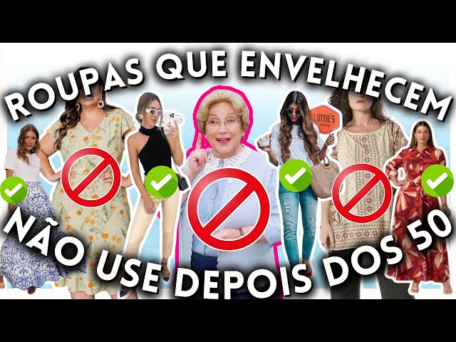 🔴10 CLOTHES THAT AGE YOU AFTER 40 AND 50 AND THE BEST OUTFITS TO WEAR INSTEAD!