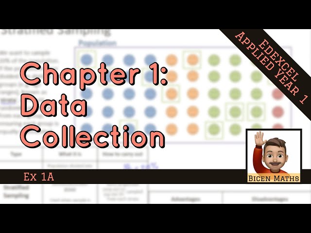 Data Collection 1 • Intro to Stats/Populations & Samples • Stats1 Ex1A • 🤖