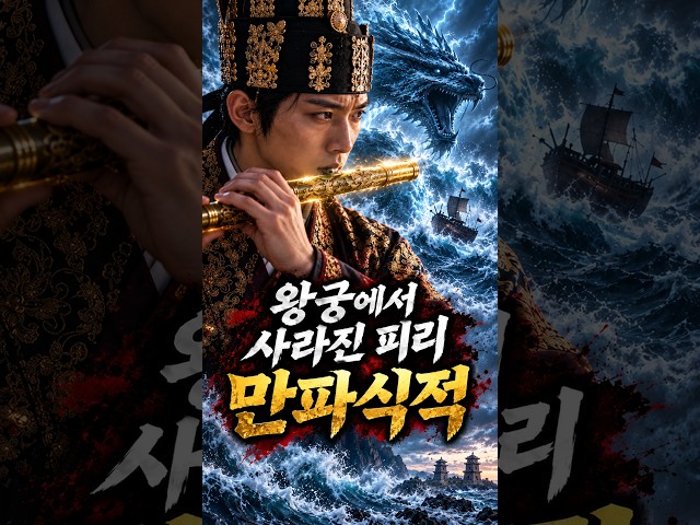 폭풍을 멈췄다는 신라의 피리 l 만파식적