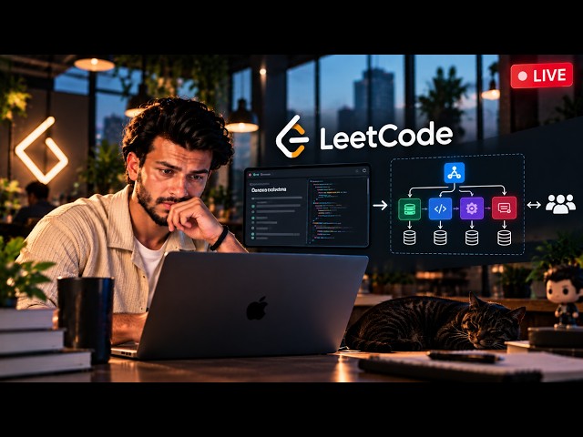 🔴 LIVE — Building LeetCode from Scratch at Scale | Microservices Architecture