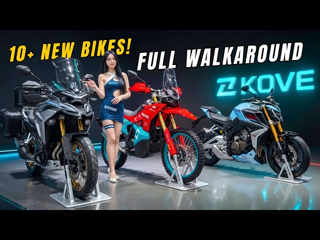 2027 KOVE Lineup at CIMA Motor | 450RR KEC, 650R, 350 Rally & More!