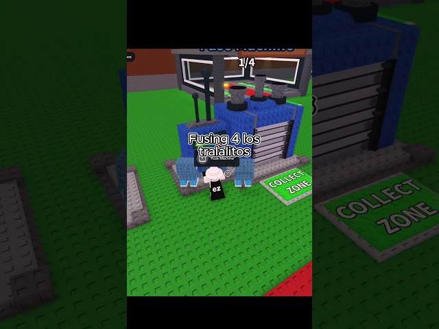 Fusing 4 los tralalitos IN THE NEW Fuse Machine #stealabrainrot #fuse  #roblox