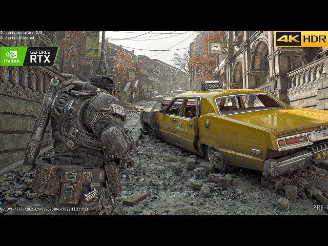 Gears of War: E-Day | Horde Siege Mode Gameplay [RTX 5090 4K HDR] Ray-Tracing Ultra Graphics