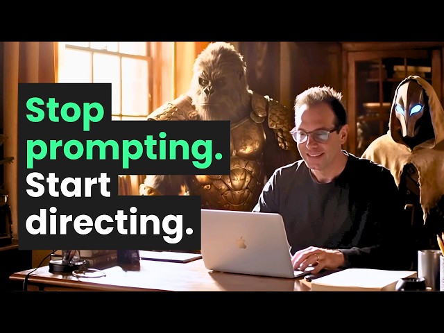 The Secret to Better AI Videos: Stop Writing Prompts
