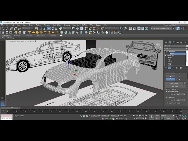 3D Car Modeling in 3ds Max | Full Beginner to Pro Tutorial