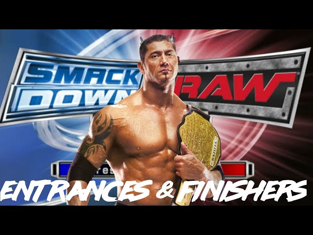 WWE Smackdown vs Raw 2007 Entrances & Finishers Batista