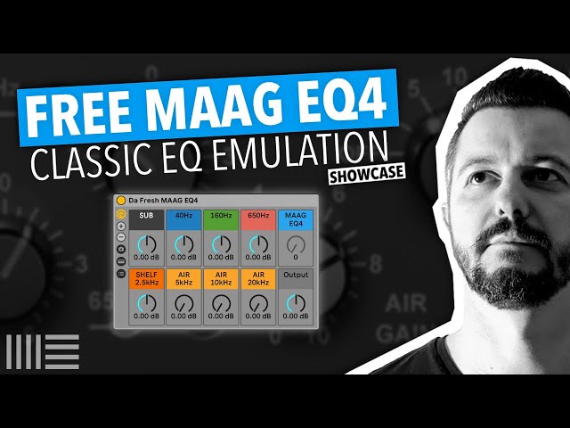 🔴 FREE MAAG EQ4 FOR ABLETON 🎛️🔊