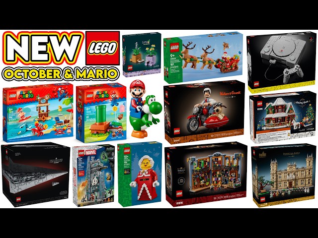 ALL NEW LEGO SETS! October 2026 & Super Mario with Minifigures