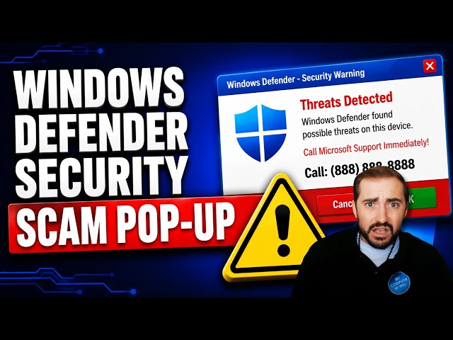 How to Handle the Windows Defender Security Scam Pop-Up in 2026