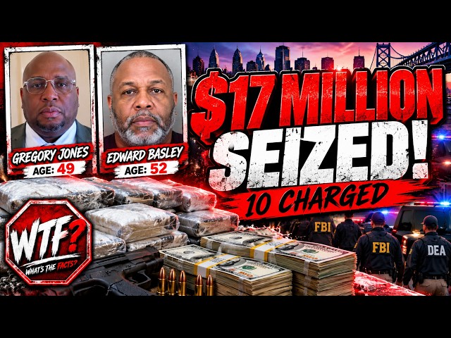🔥 NEW PHILLY COCAINE EMPIRE BUSTED! $17M SEIZED — 10 CHARGED