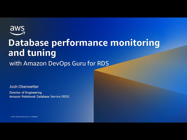 Database Performance Monitoring and Tuning with Amazon DevOps Guru for RDS- AWS Database in 15