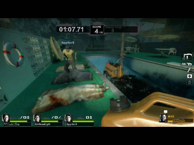 Left 4 Dead 2 - Dark Carnival Scavenge Gameplay 01