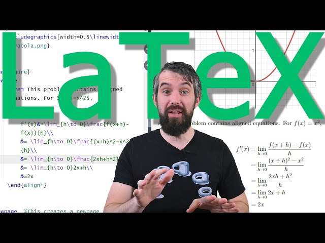 How to write your homework using LaTeX
