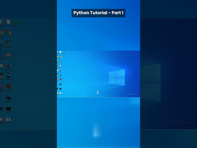 Python Tutorial for Beginners #1 | Write Your First Python Program 🐍