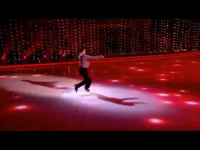Dancing on Ice judge Robin Cousins performs | Dancing on Ice goes Gold