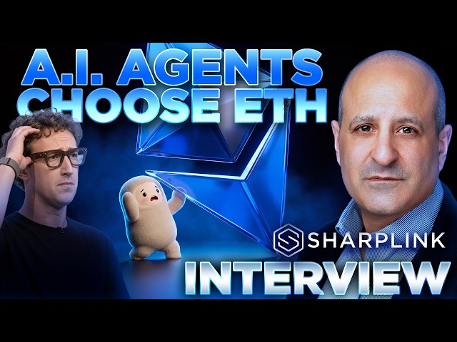 Meta Muse A.I. Agents Need ETH 🤖 SharpLink CEO Interview