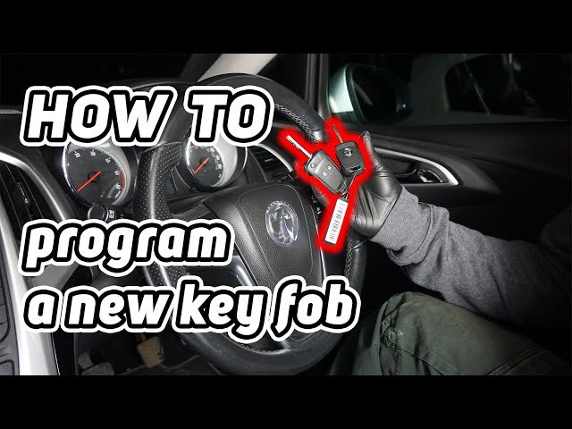 How to program a new key fob - Astra J, Insignia A, Zafira C