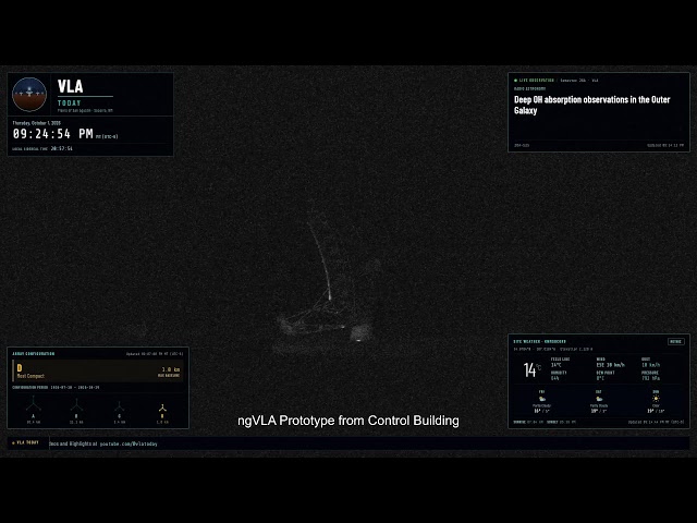 VLA Today — Karl G. Jansky Very Large Array | Live 24/7 Stream | Socorro, New Mexico