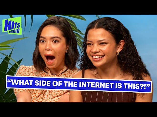 Auliʻi Cravalho & Catherine Laga'aia Chat Moana Fan Edits & Lin-Manuel Miranda's Diva Status | Moana