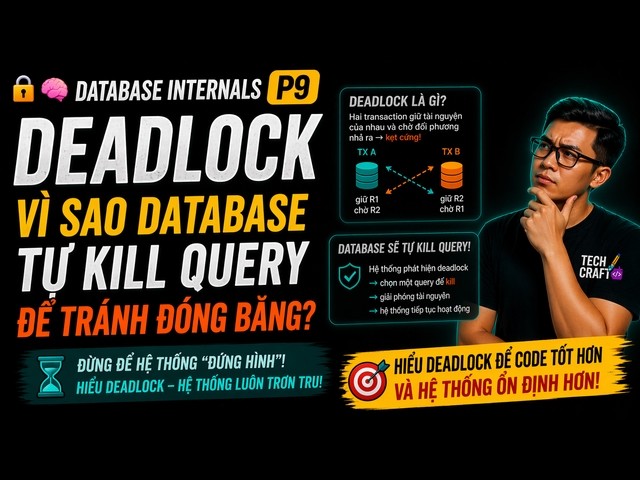 🧠 Database Internals P9: Deadlock — Vì Sao Database Tự Kill Query