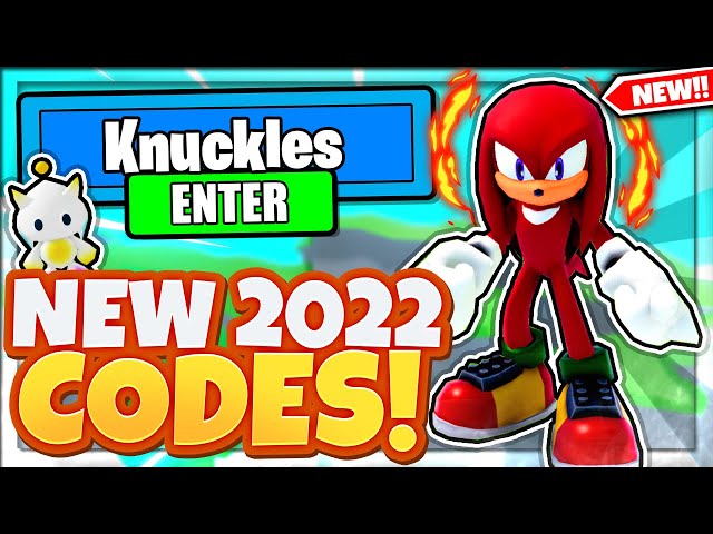 (2022) ALL *NEW* SECRET OP CODES In Roblox Sonic Speed Simulator!