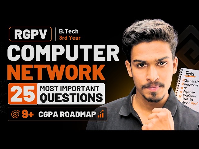 RGPV Computer Network (CN) | Most Important Questions