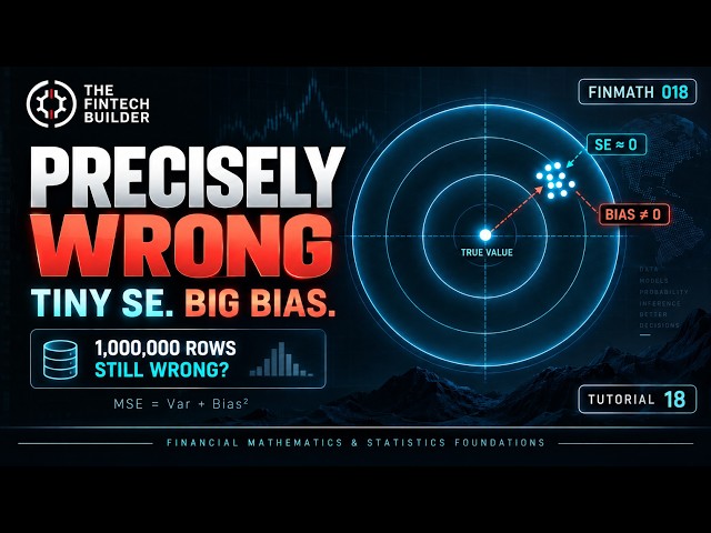 Why Your Quant Model Is "Precisely Wrong" (Standard Error vs Bias Explained)