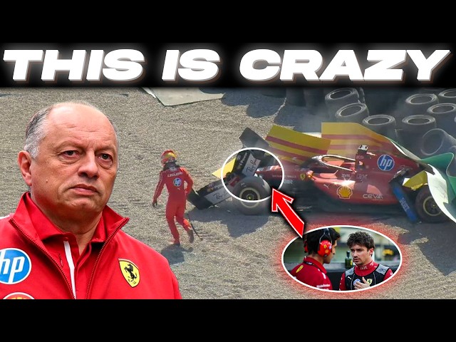 MAJOR DRAMA at Ferrari after Leclerc engineer REVEALED A SHOCKING TRUTH after the Monza GP!