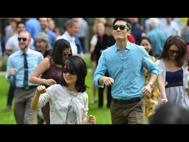 "Uptown Funk" Flash Mob by Baylor College of Medicine students at Match Day 2015