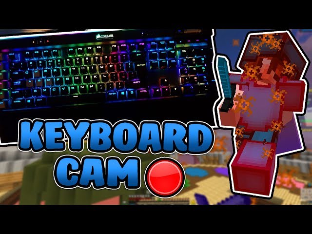 KEYBOARD CAM! - Hypixel SkyWars